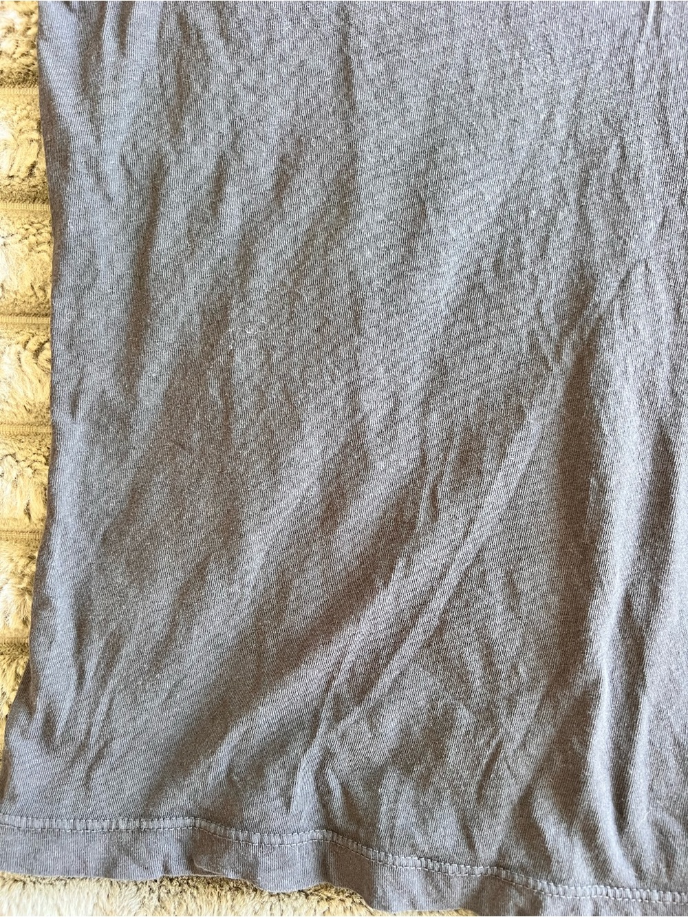 Prefectwhitetee Hendrix Cotton Boxy V-Neck Tee Shade Night Size XS - Picture 3 of 12